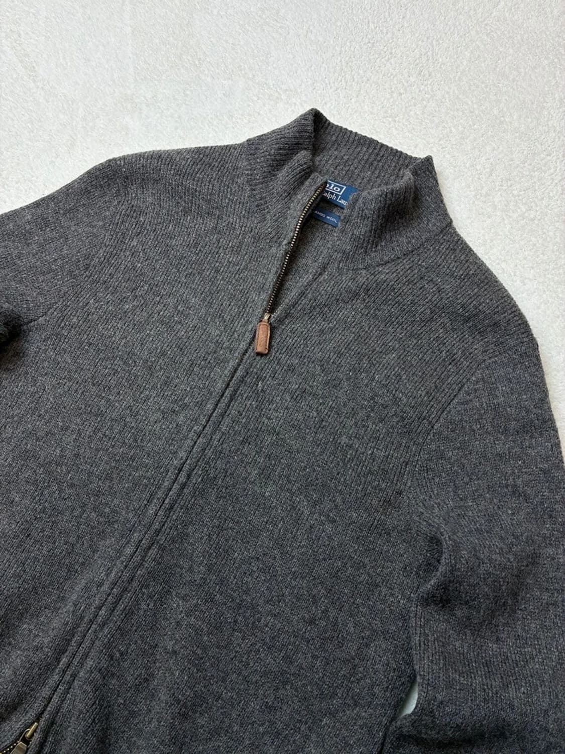 폴로 랄프로렌 90's 투웨이 램스울 니트 집업 가디건 PN5784    상품이미지2