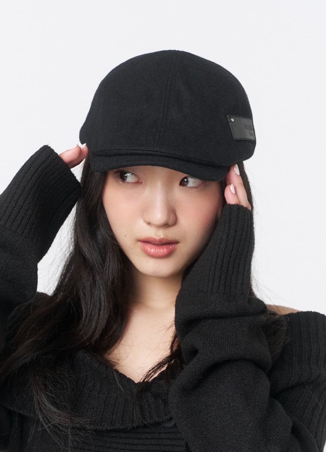 미세키서울 헌팅캡 블랙 상품이미지1