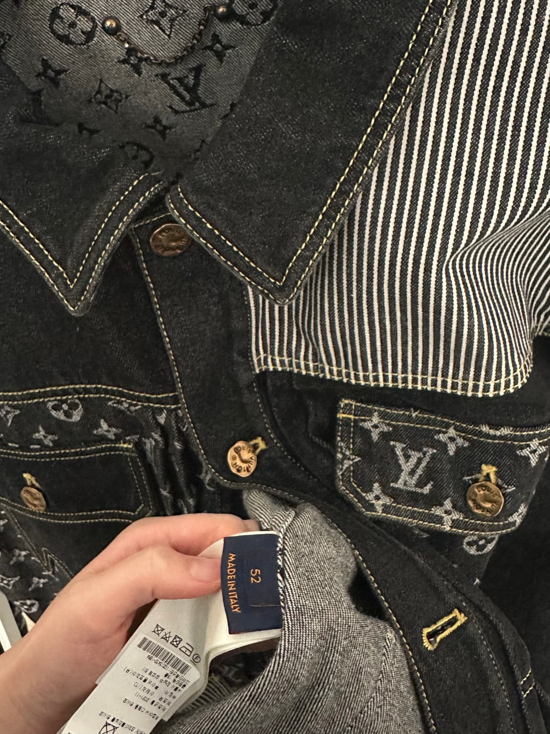 [백화점판]루이비통 크레이지 니고 데님 자켓 52 상품이미지5