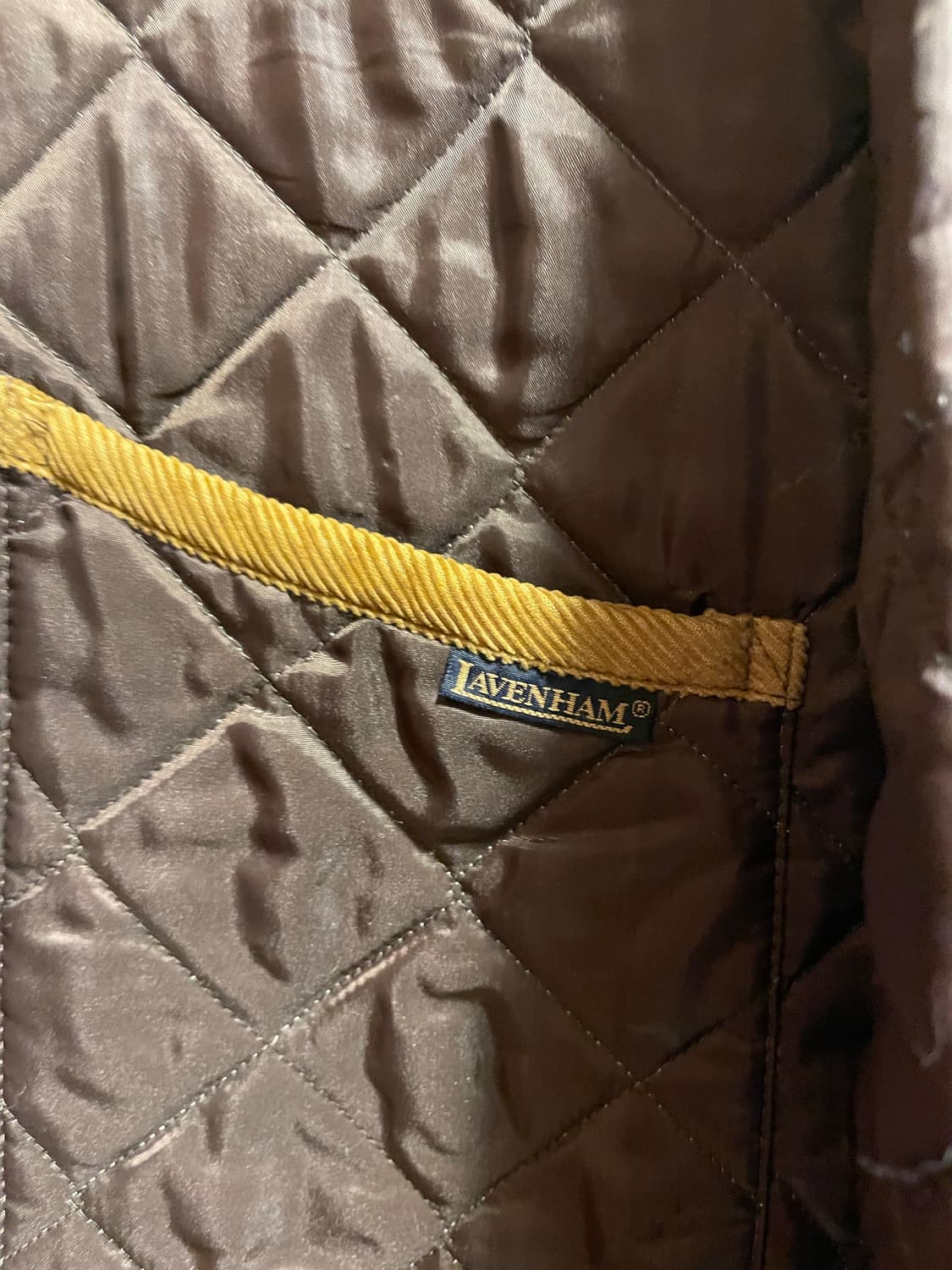 라벤햄 퀼팅자켓 상품이미지4