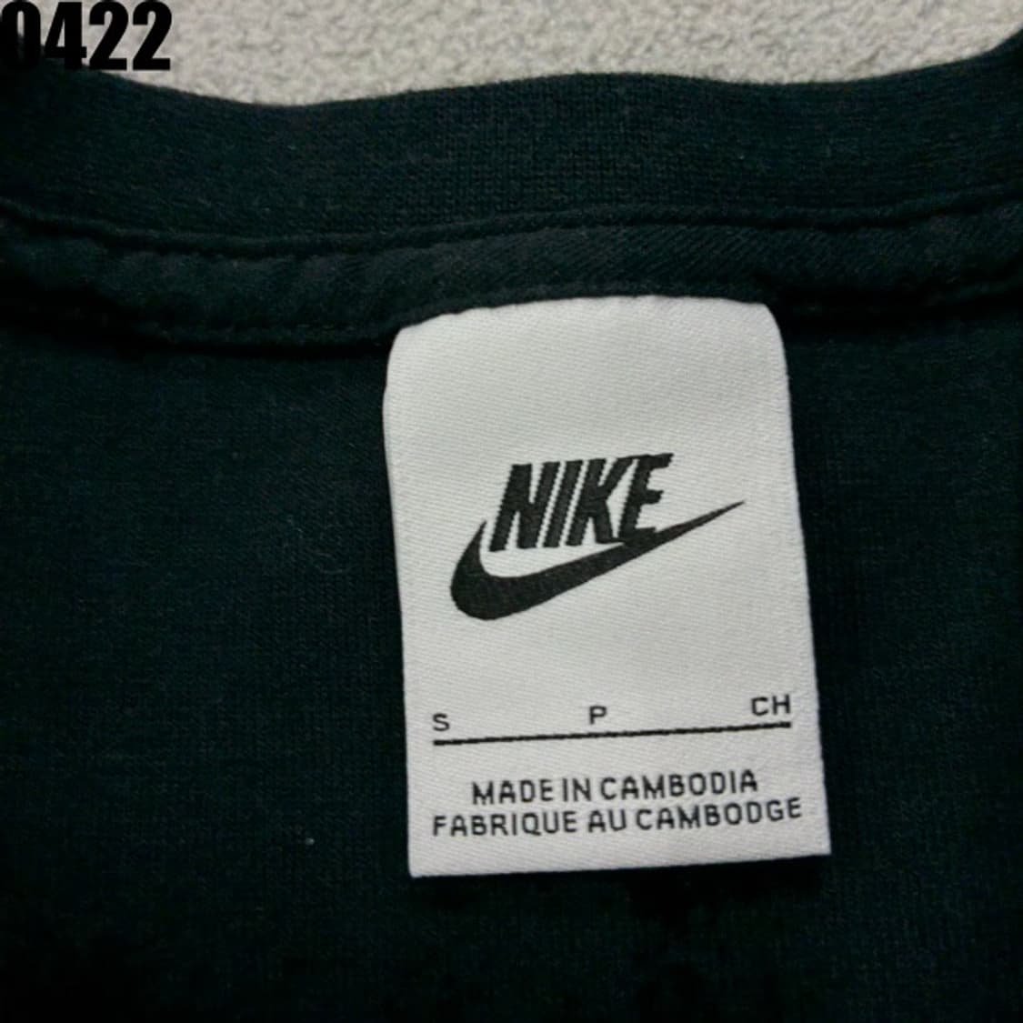 나이키 블랙 라인 포인트 맨투맨 s 상품이미지2