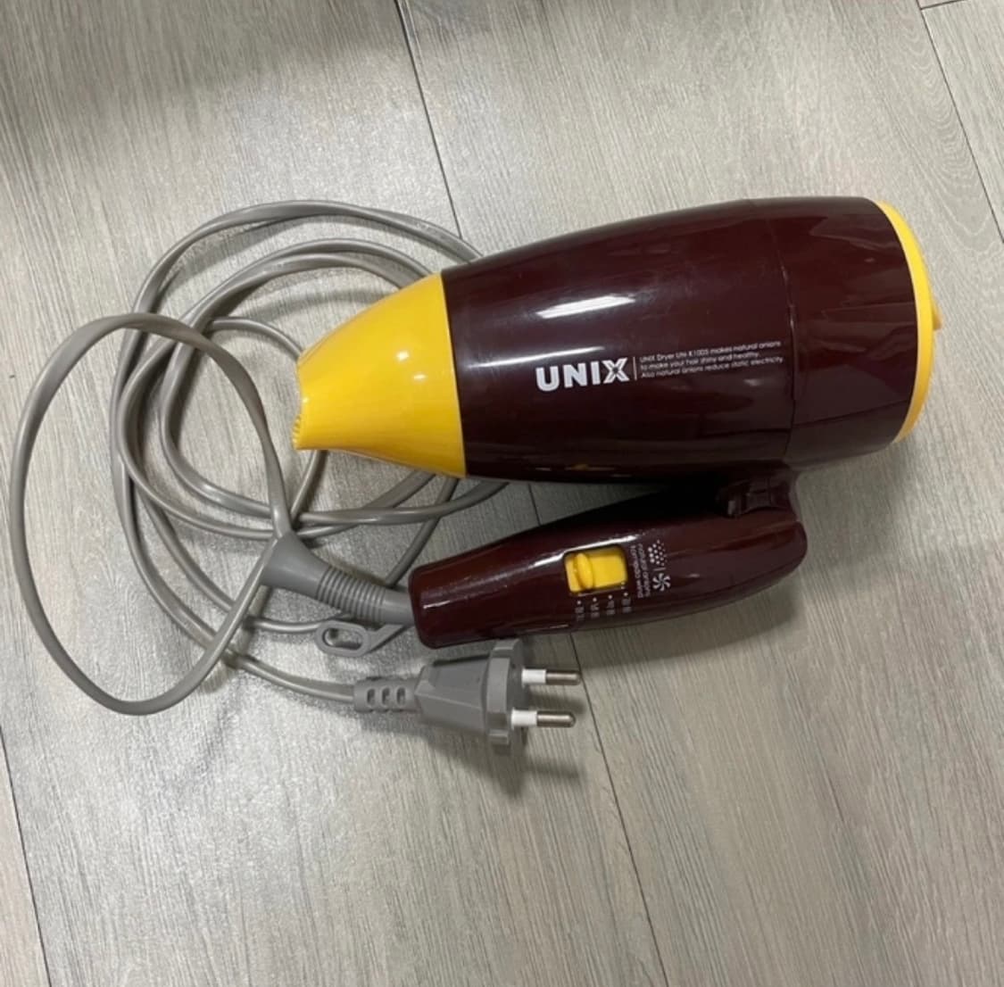 유닉스 접이식 헤어드라이기 상품이미지3