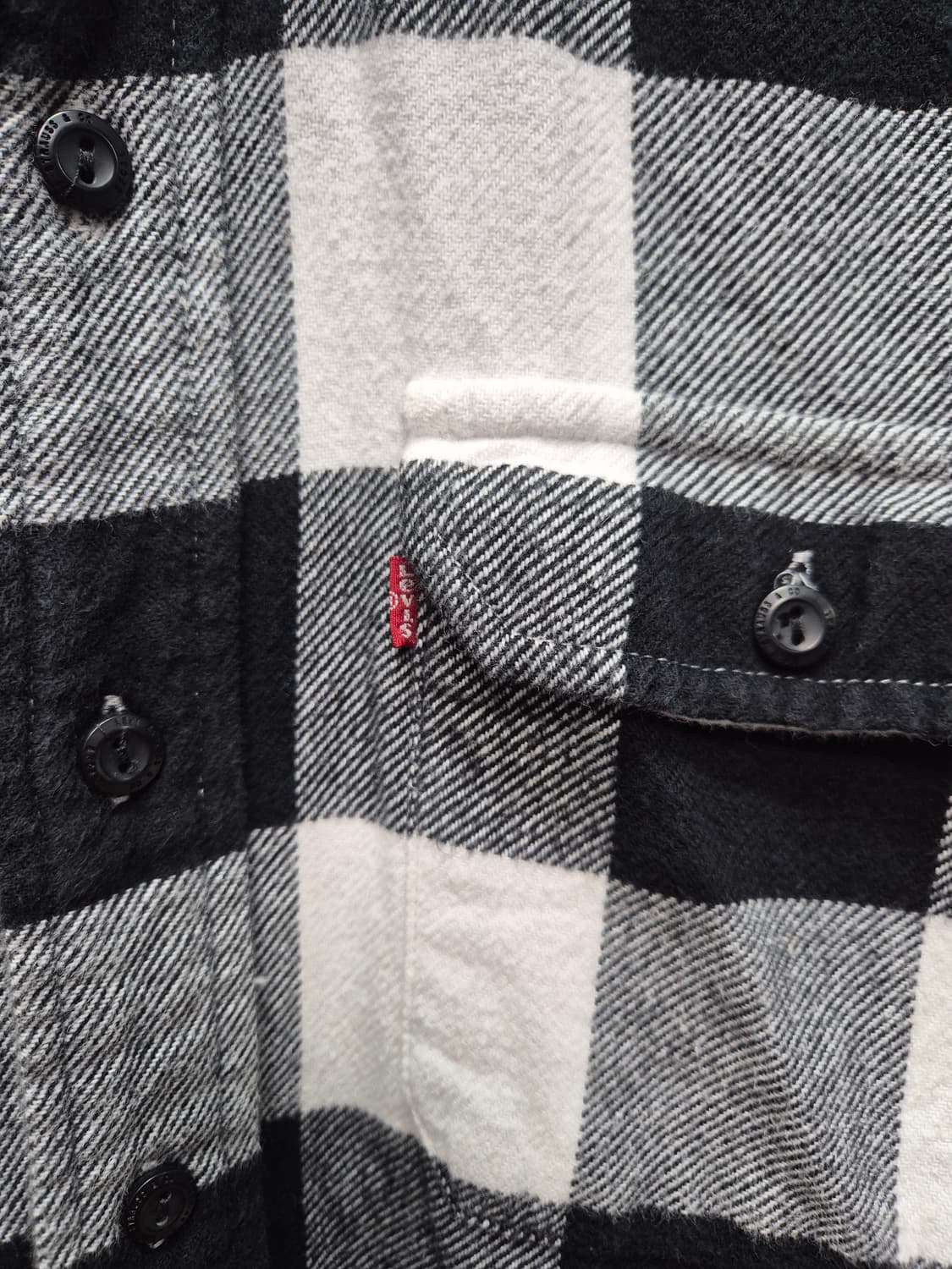 리바이스 체크남방  상품이미지2