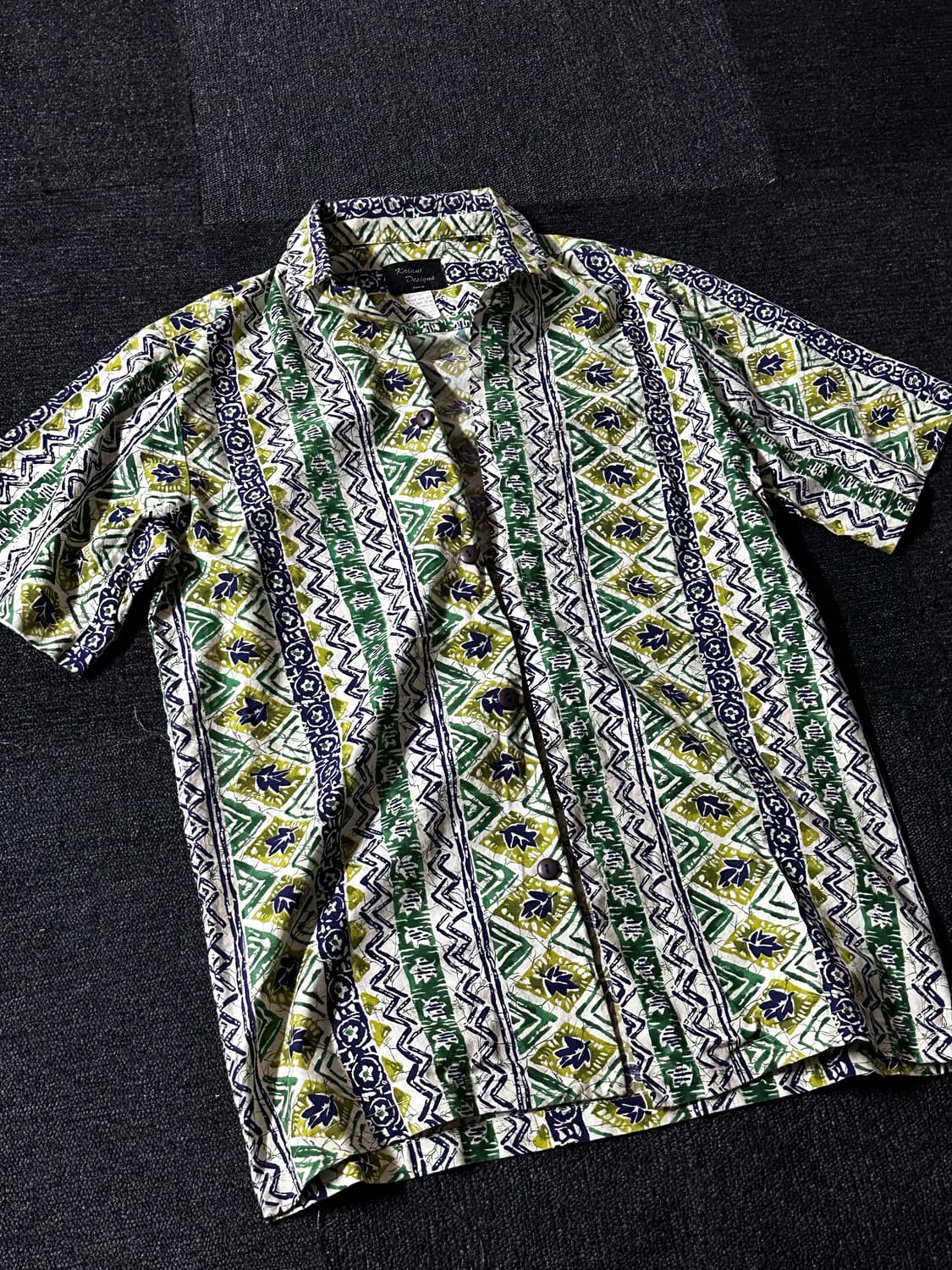 Kalani Designs 하와이 안 셔츠 made in Hawaii  상품이미지6