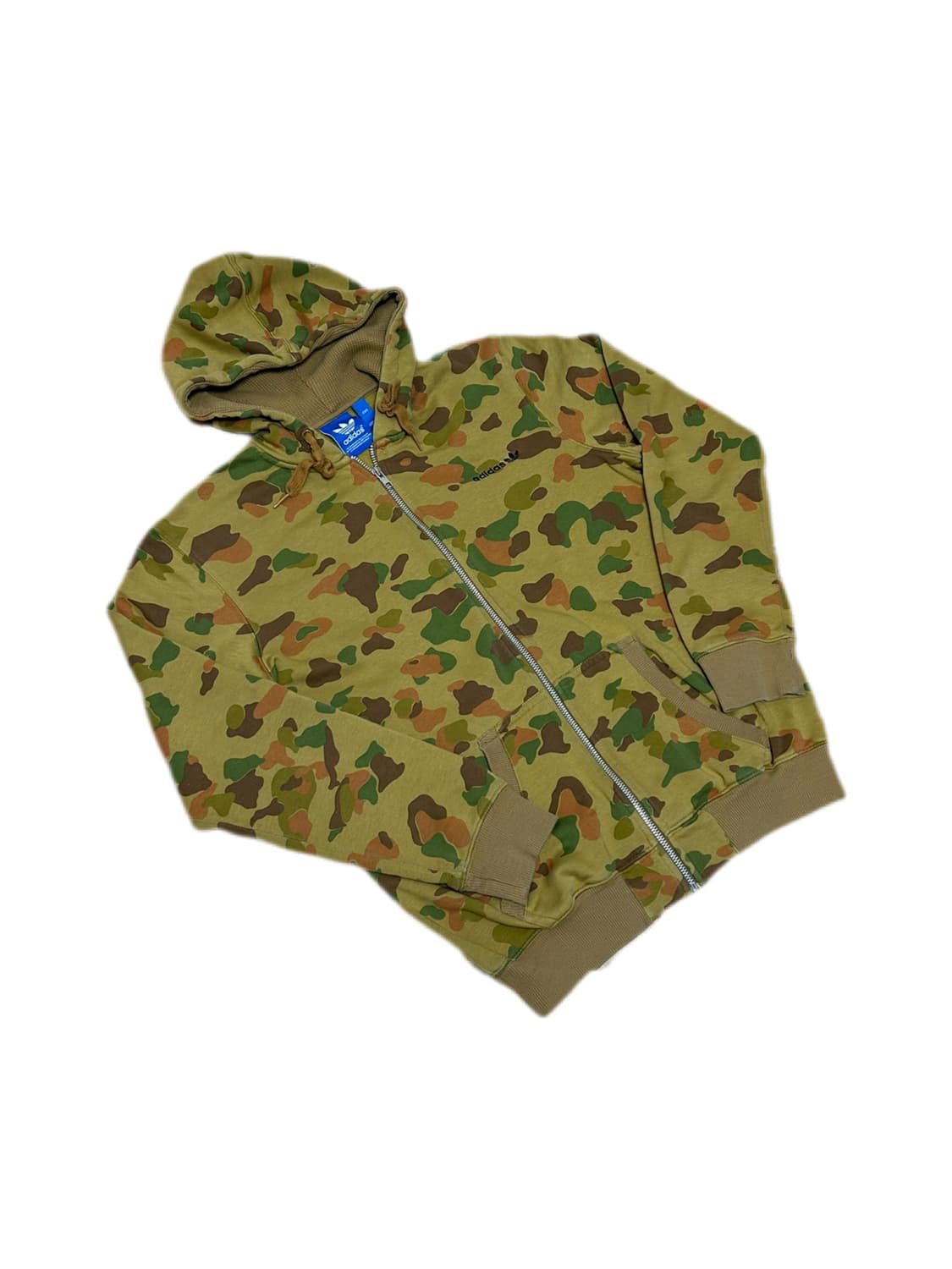 아디다스 카모 기모 후드집업 상품이미지1