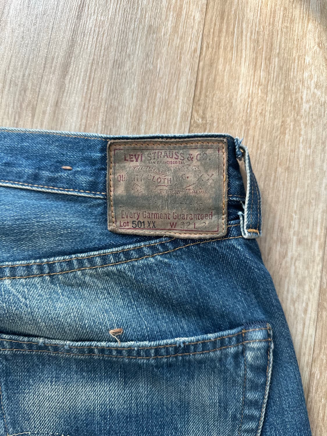 Lvc47501 리바이스 501XX W32 상품이미지3