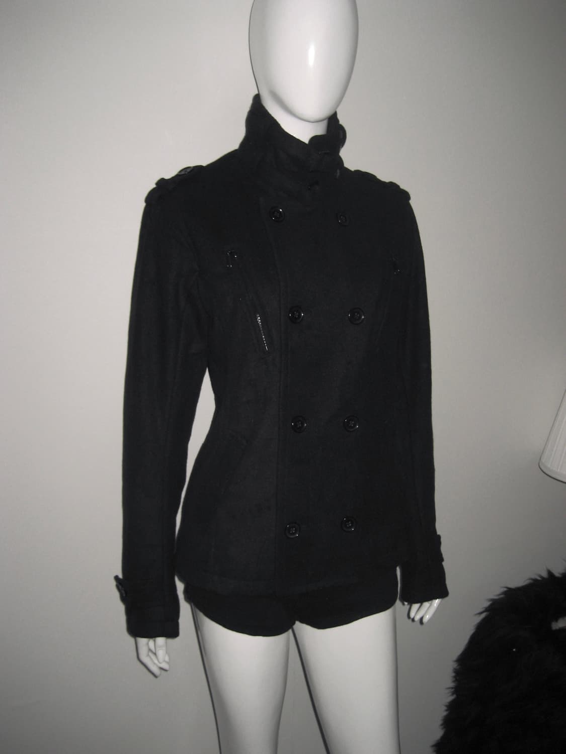 In the attic 인더아틱 하이넥 버클 자켓 상품이미지5