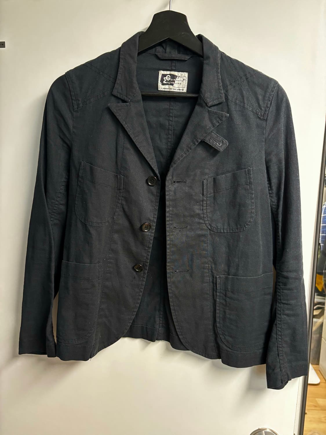 [1] 엔지니어드가먼츠 베드포드 자켓 블랙 상품이미지1