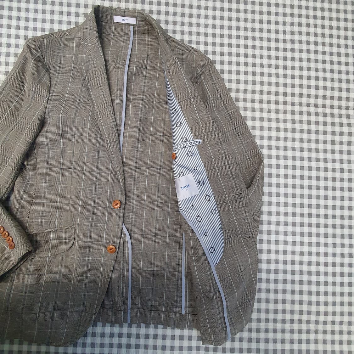 TNGT 린넨 블레이저 자켓 남자95 상품이미지6