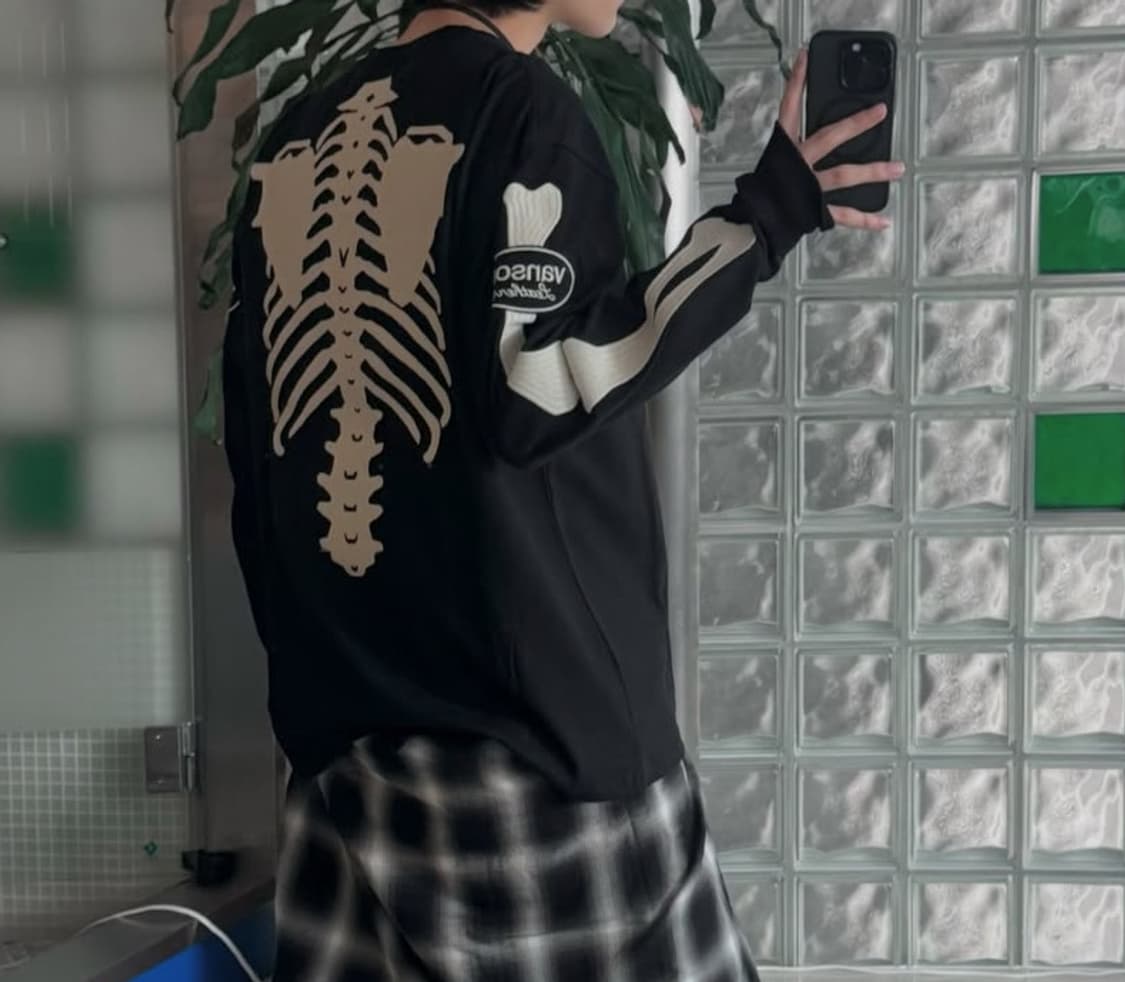 VANSON BONE long sleeve T 상품이미지4