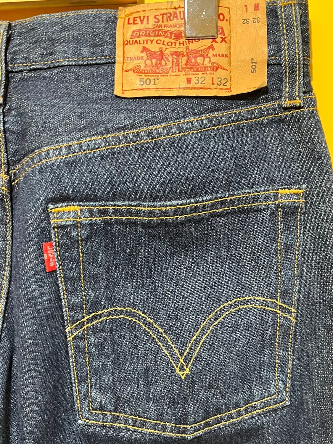 [32x32] 리바이스 501 오리지널 스트레이트 데님 팬츠 청바지 상품이미지7