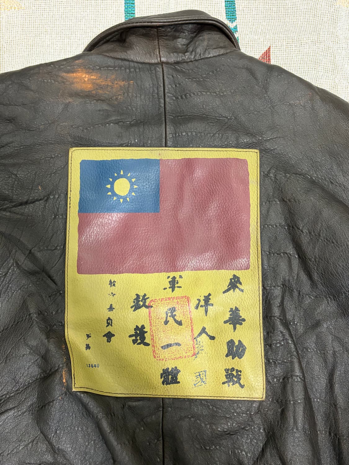 80~90s 버글보이 A2 레더자켓 /bugleboy airjacket 상품이미지7