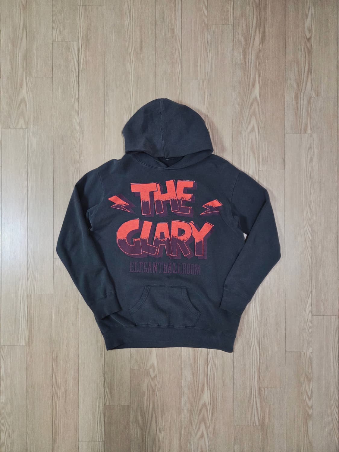 RNA 차콜 그레이 러기드 후드 티셔츠 상품이미지3