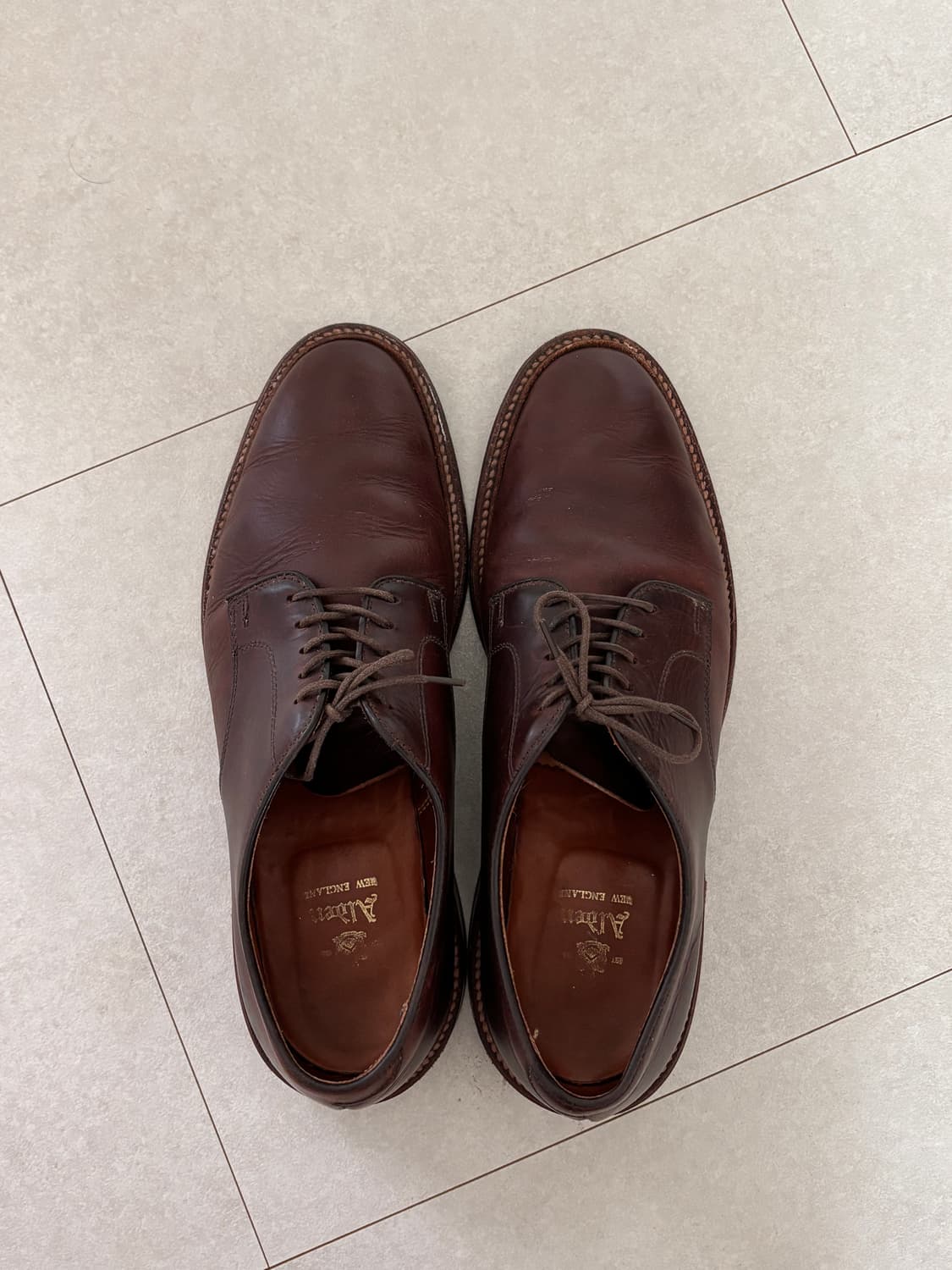 알든 293647 서비스 슈즈 / 브라운 크롬악셀 US 8.5(265) 상품이미지2