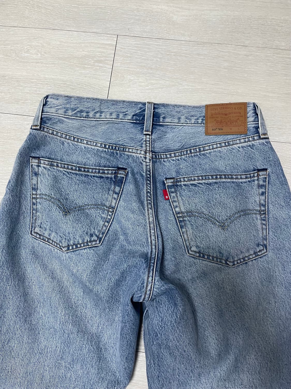 리바이스 501 90‘s 셀비지진 상품이미지4