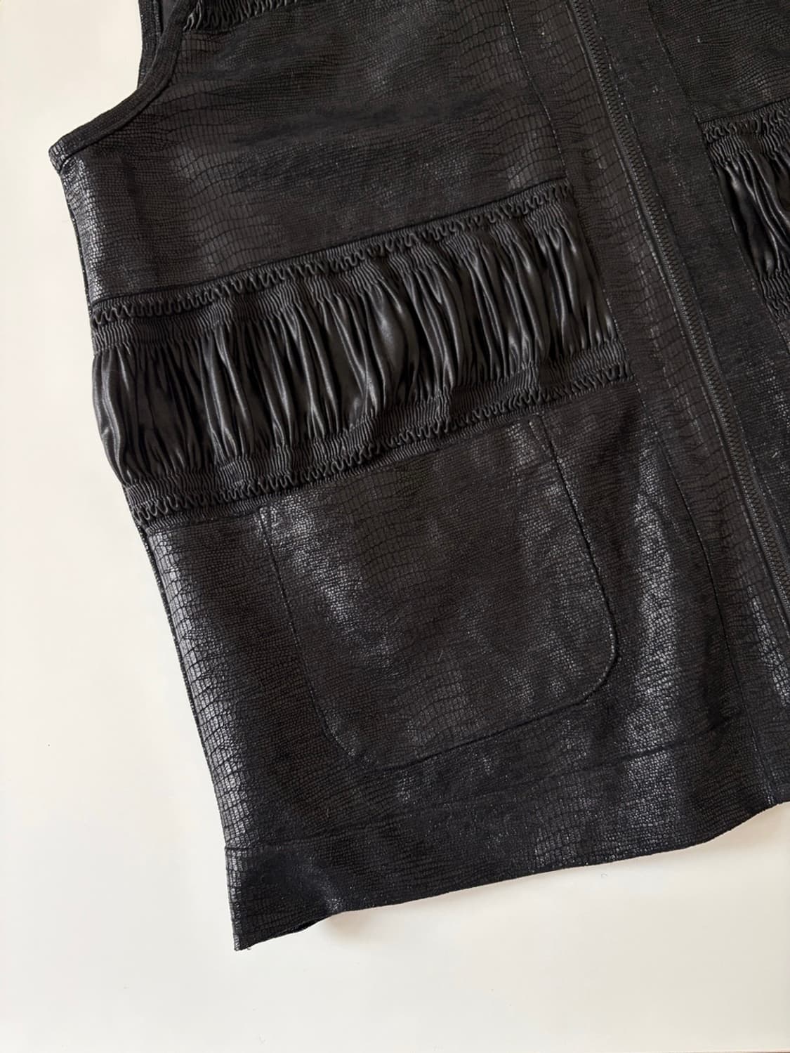 shirring vest 상품이미지9