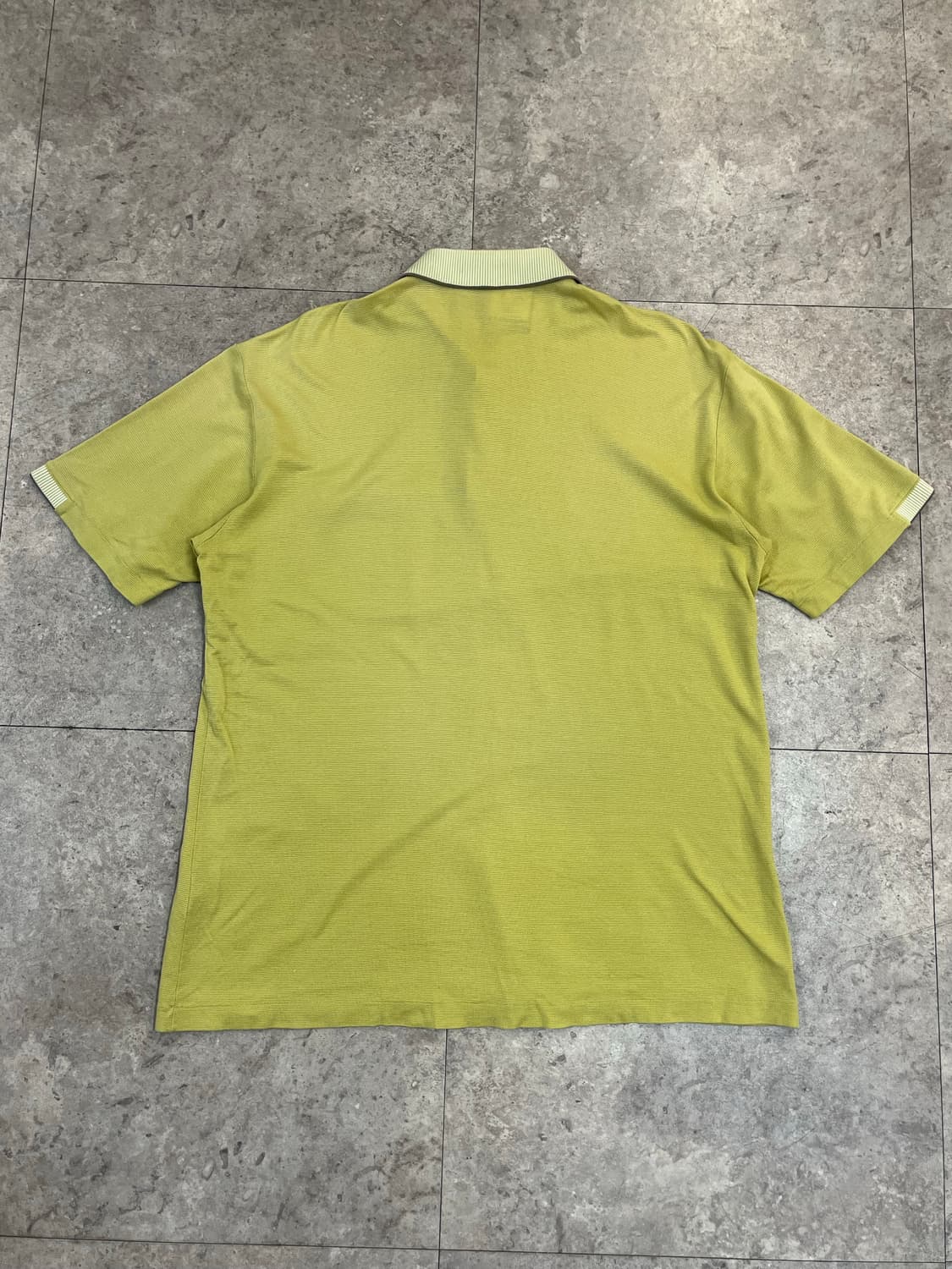 입생로랑 포켓 카라 반팔티 레몬 100 #csz3814 상품이미지8