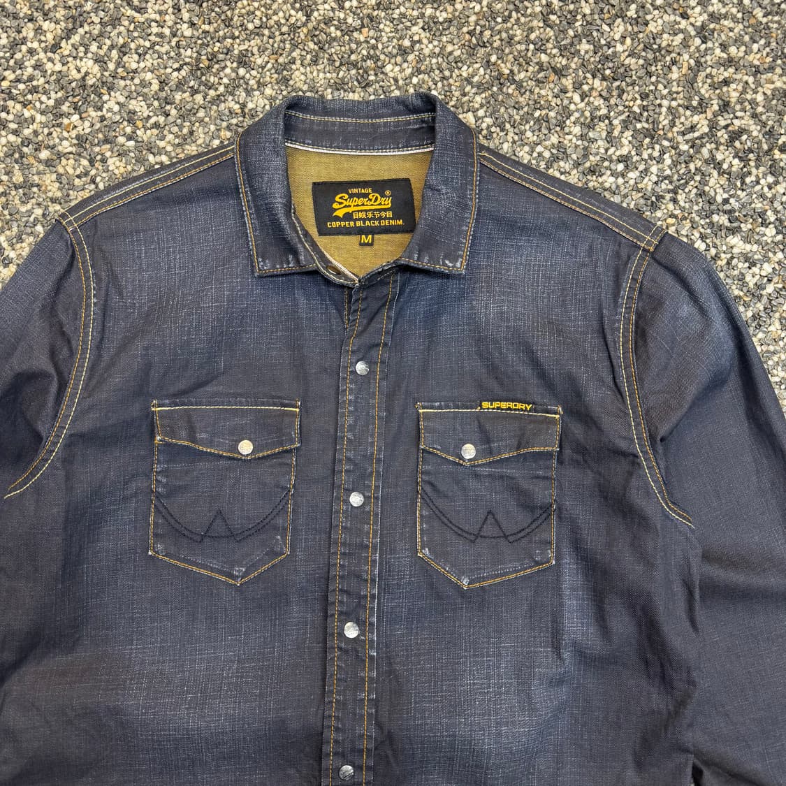 수퍼드라이 제팬 웨스턴 데님 셔츠 (M)   상품이미지2