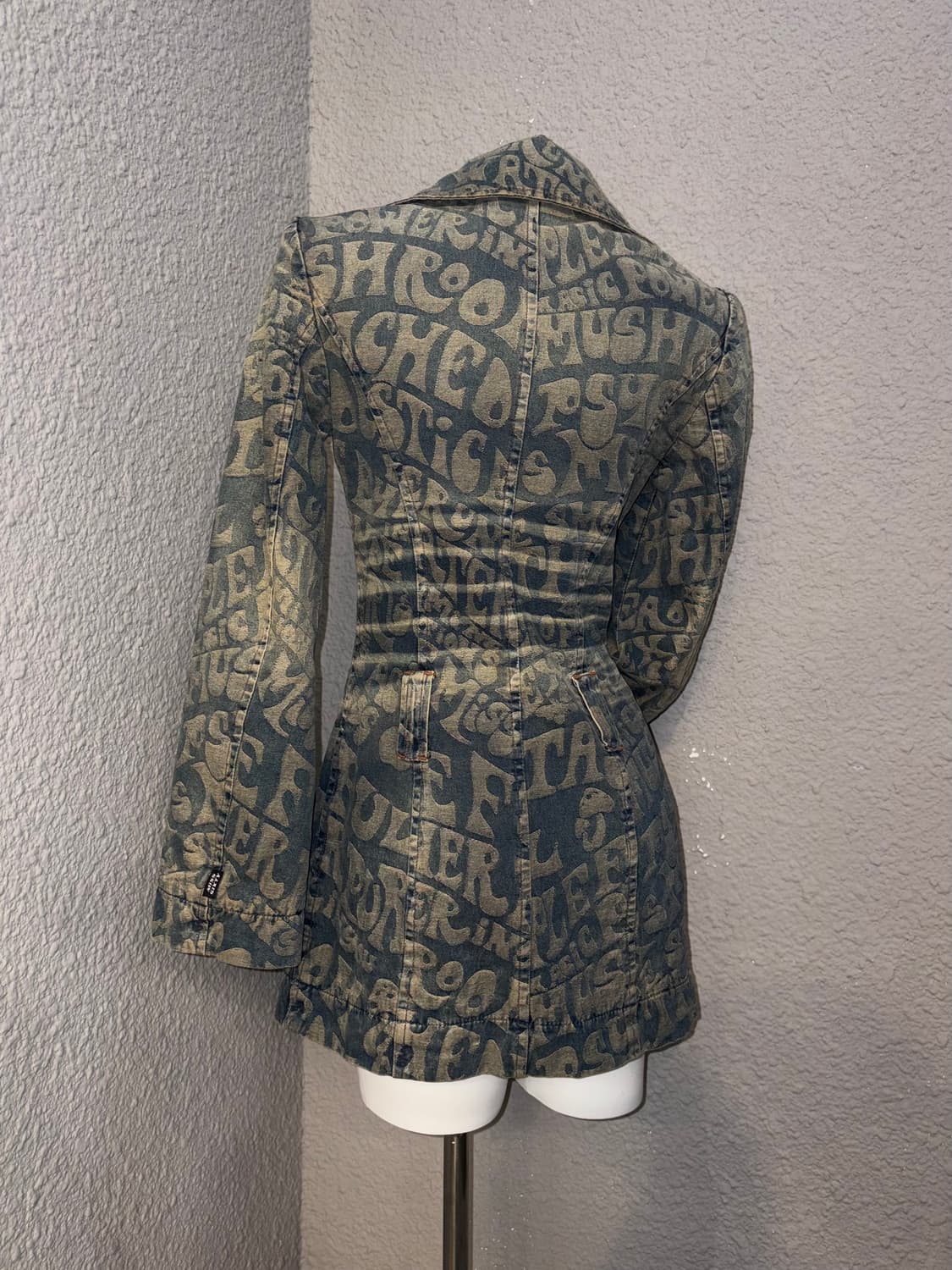 미스식스티 데님 하프코트 상품이미지4