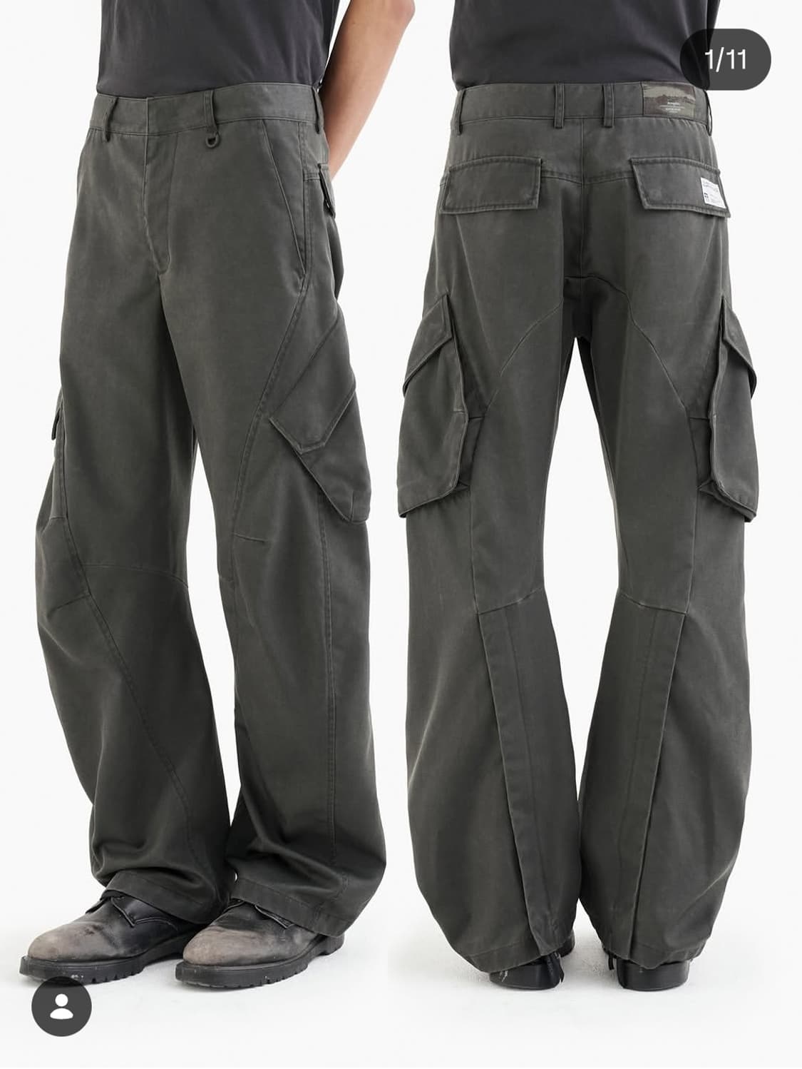 유일매물)지용킴x코오롱 3d 팬츠 L사이즈 상품이미지1