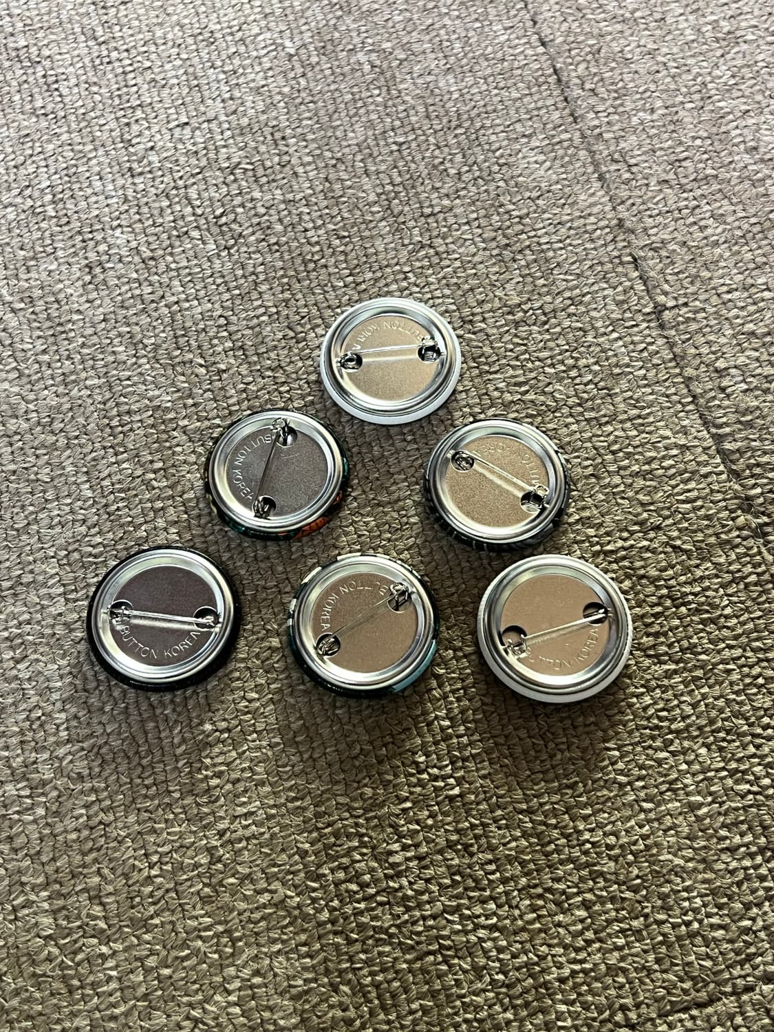 비틀즈 핀버튼 뱃지 6종 세트 (재고정리) 상품이미지2