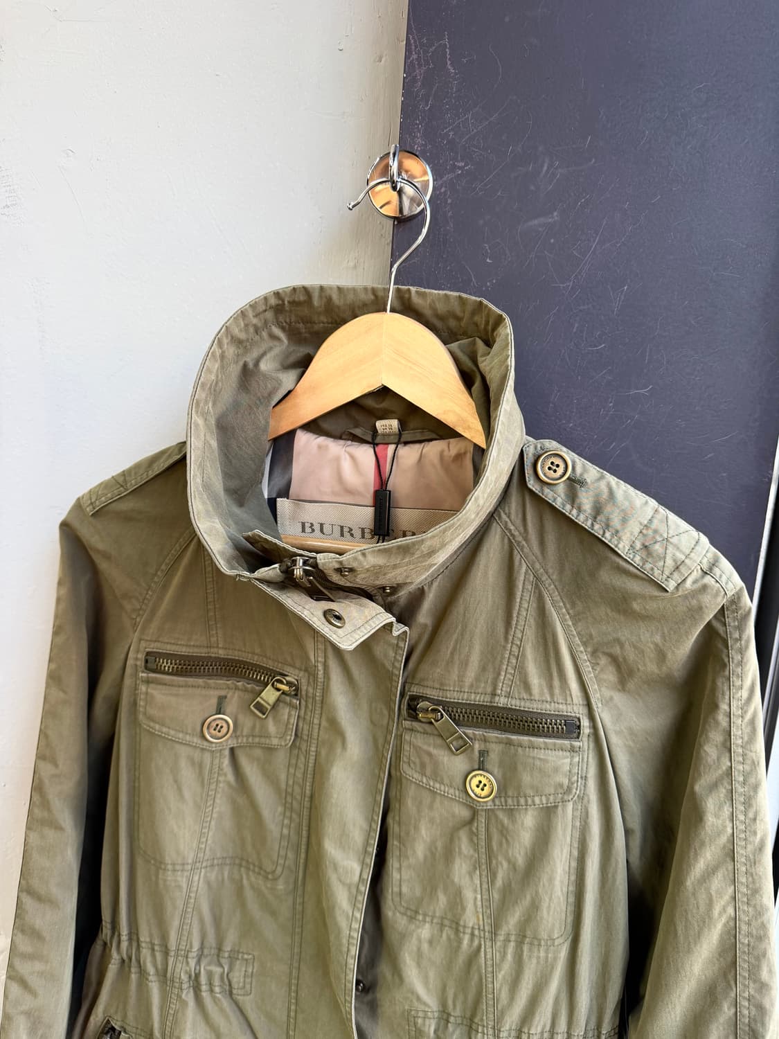 .UK8/ 버버리 4-Pocket 야상 트렌치코트 자켓 상품이미지5