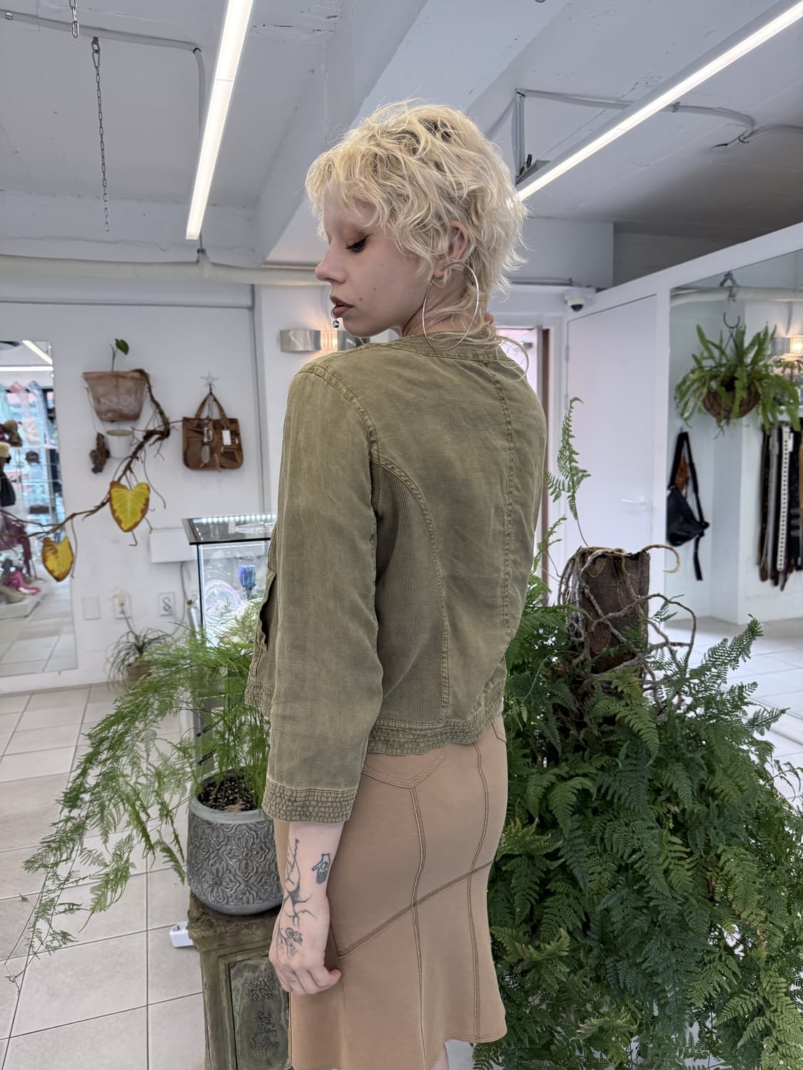 linen cargo jacket 상품이미지3