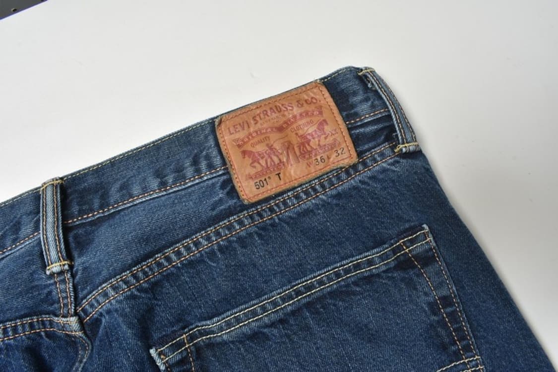 리바이스 501T 청바지 데님팬츠 36 N1185 상품이미지6