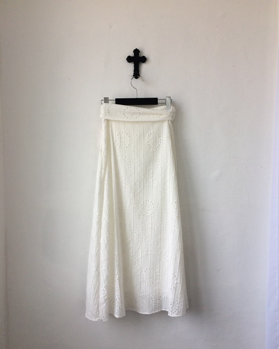 Belted punching pattern skirt 상품이미지4