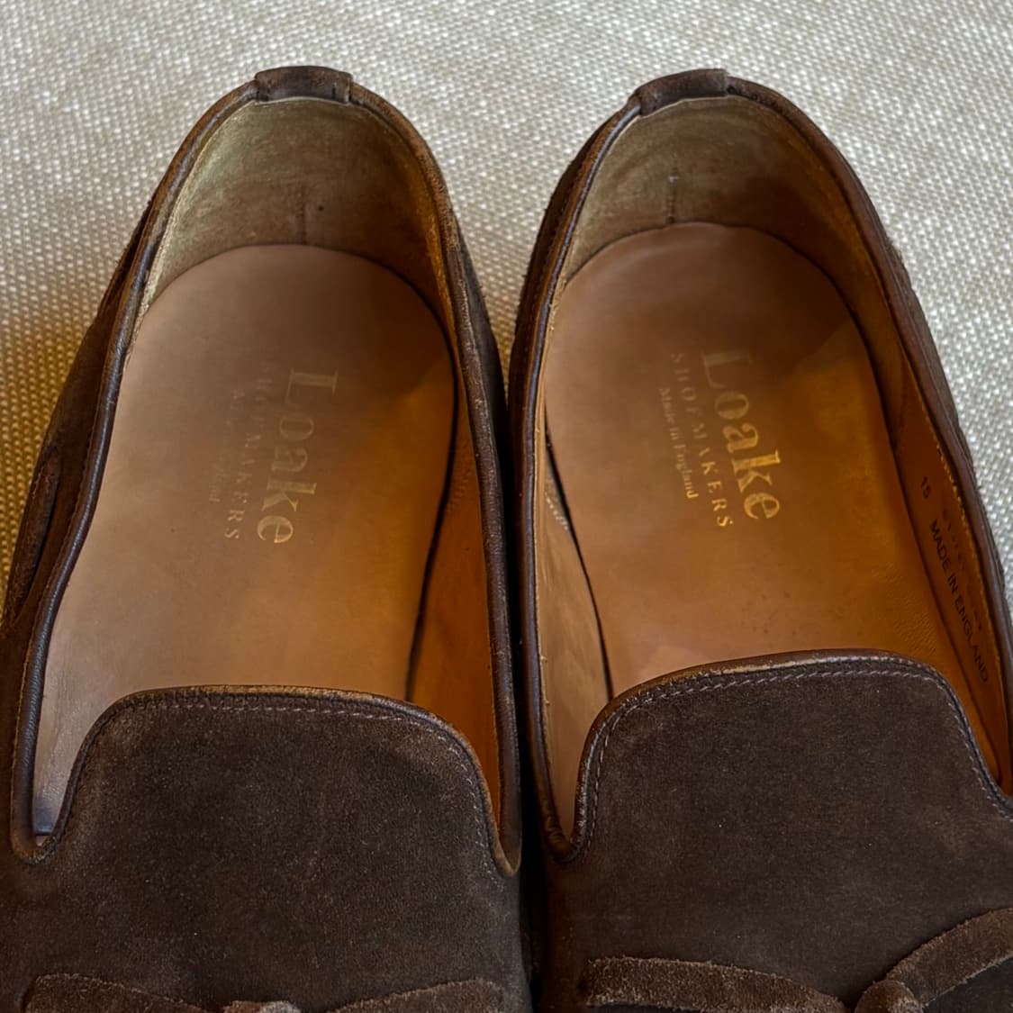 [280] Loake LINCOLN 브라운 스웨이드 태슬 로퍼 상품이미지10