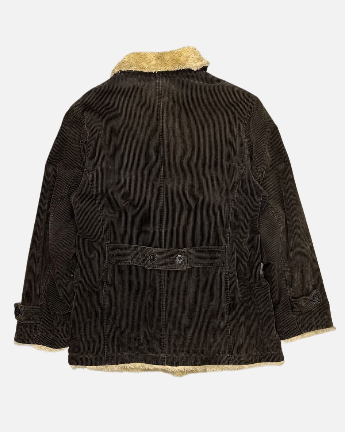 brown corduroy fur lining jacket 상품이미지4