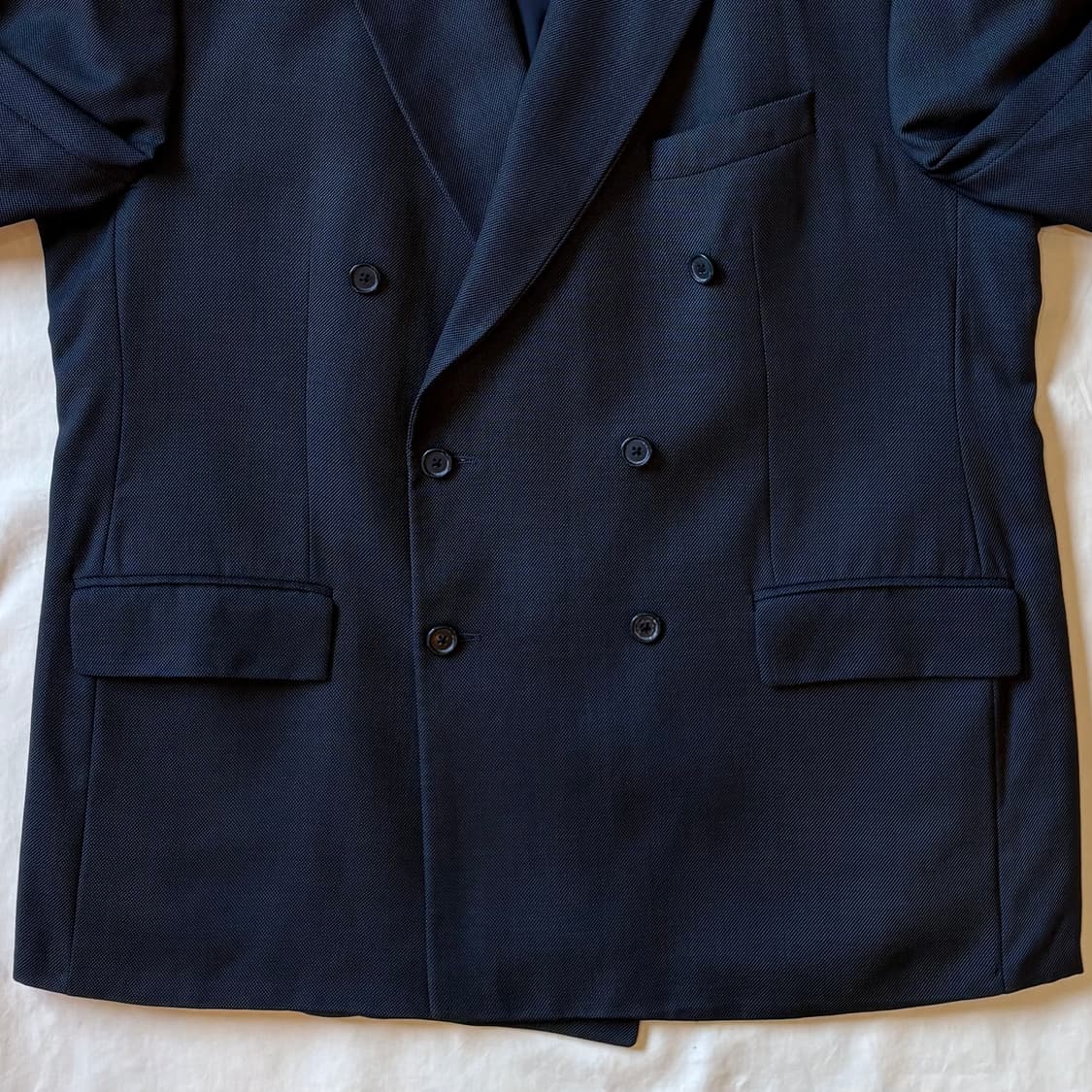 [48R] 80s CANADA 로렌 랄프 로렌 울캐시미어 더블 블레이저 상품이미지3