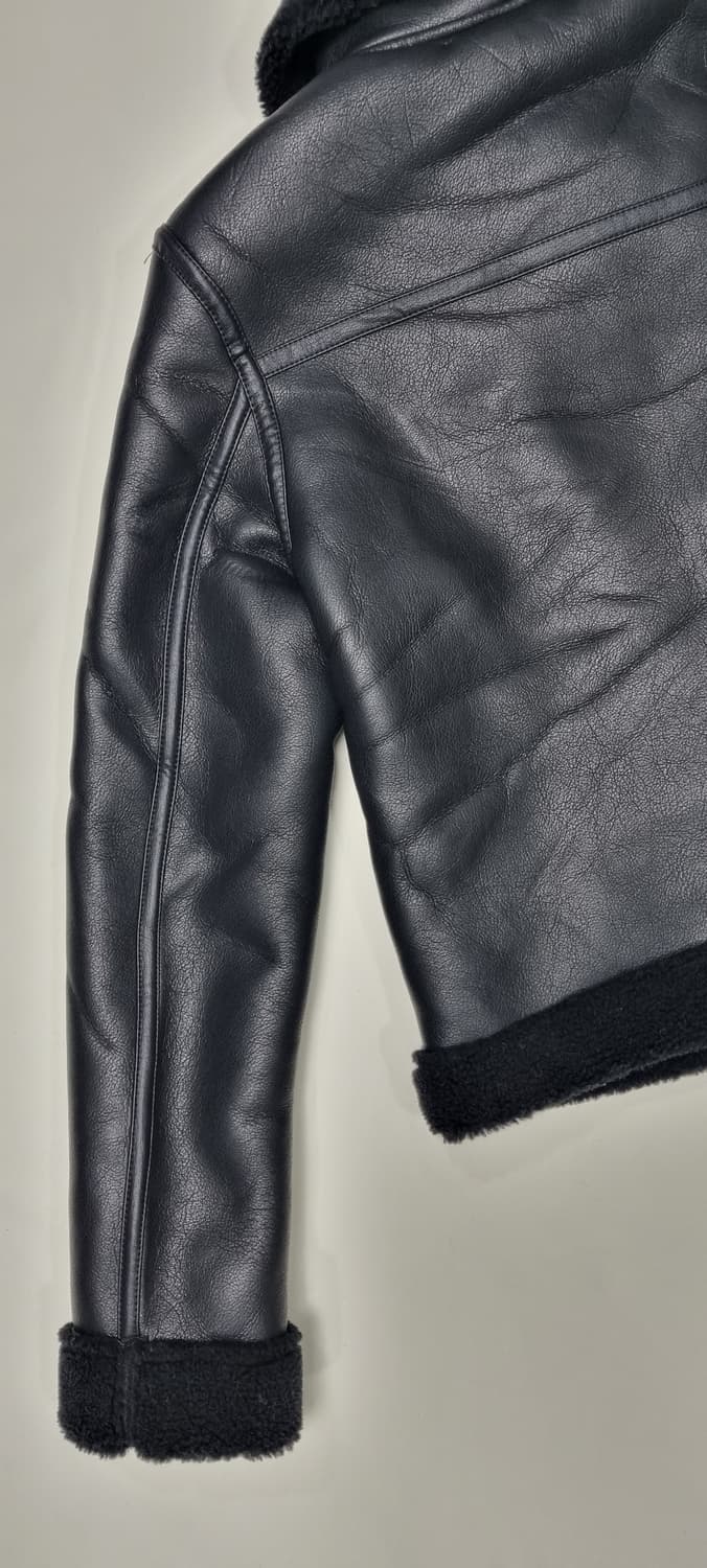 자라 에코퍼 무스탕 자켓 XS _ 여성 상품이미지7