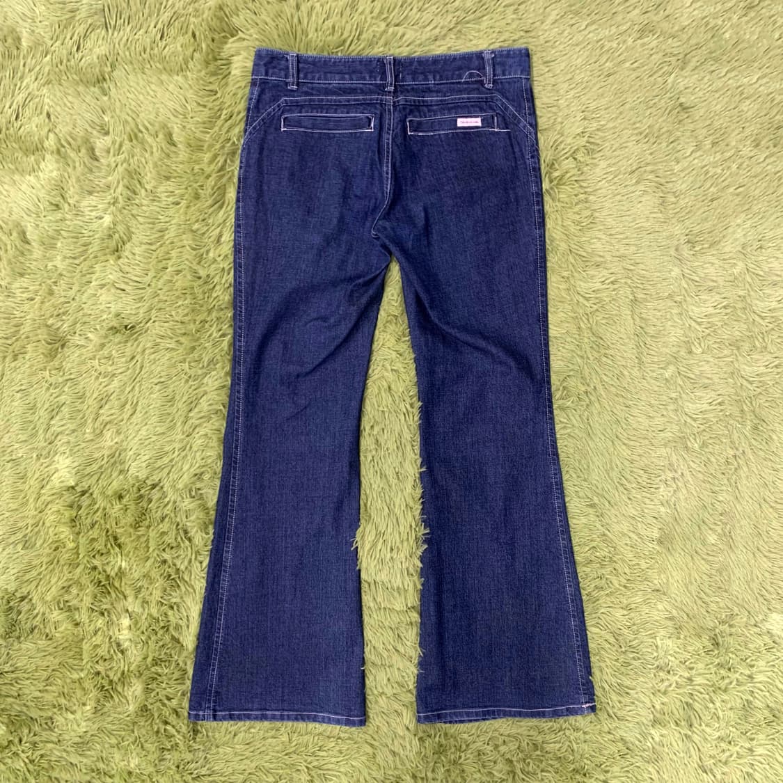 [표기 29] 캘빈 클라인 로우 플레어 부츠컷 데님팬츠 Made In U 상품이미지2