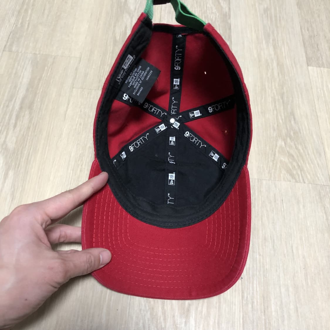 (OS) 뉴에라 NEW ERA 1920 언스트럭쳐 레드 볼캡 상품이미지9