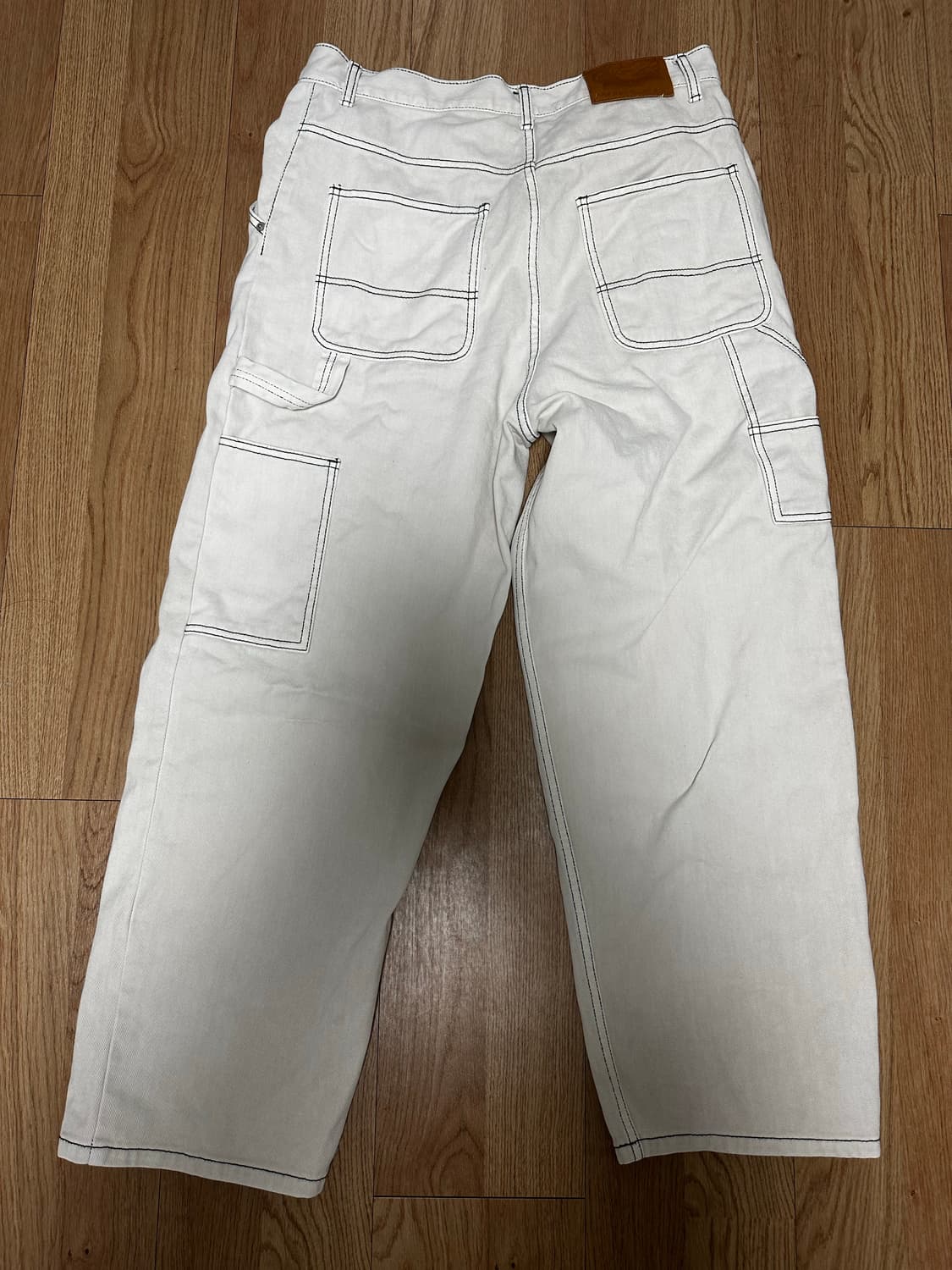 위캔더스 DRAGGY WORK PANTS (IVORY) 상품이미지2
