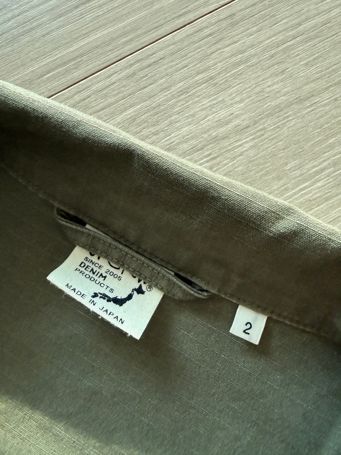 orslow 오어슬로우 퍼티그 자켓 2사이즈 노수선 상품이미지2