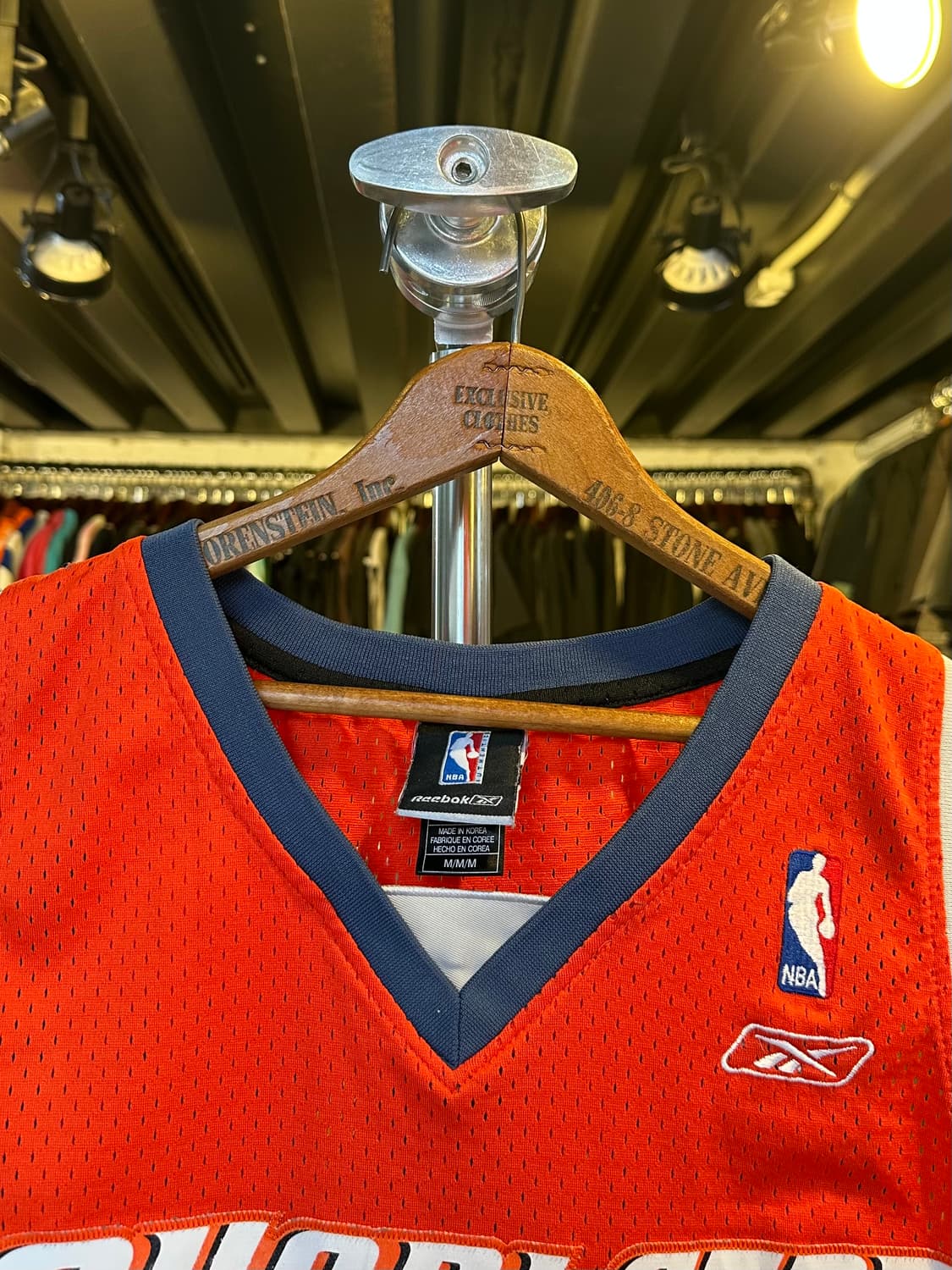 리복 NBA 샬럿 호네츠 애슬레틱 메쉬 져지 상품이미지3