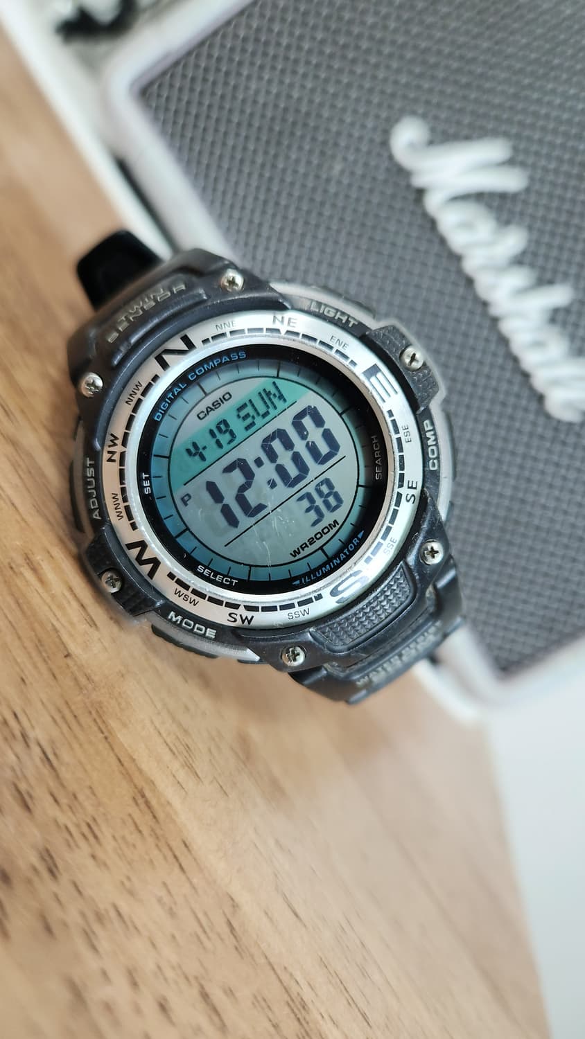 # 카시오 트윈센서 디지털 시계 나침반 아웃도어 시계 급처 / 지샥 상품이미지4