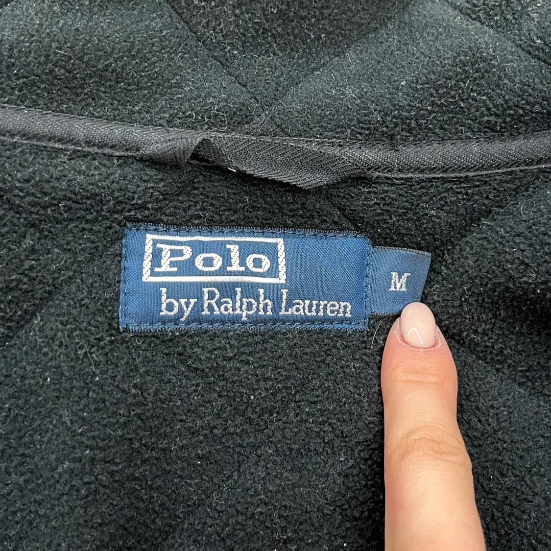 [정품/M] 폴로 랄프로렌 블랙 퀼팅 자켓 패딩 점퍼 b16 상품이미지5