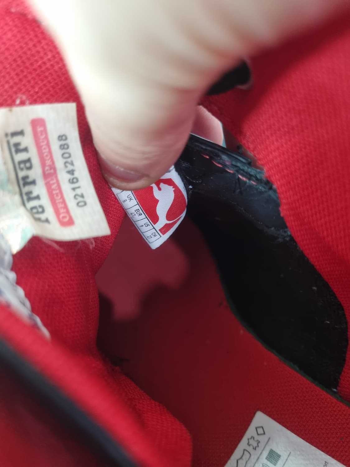 270 푸마 페라리 하이 스니커즈 상품이미지6