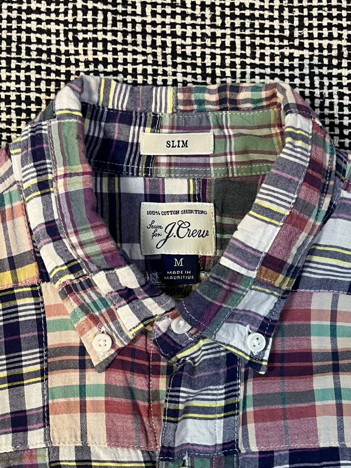 제이크루 패치워크 셔츠 상품이미지3