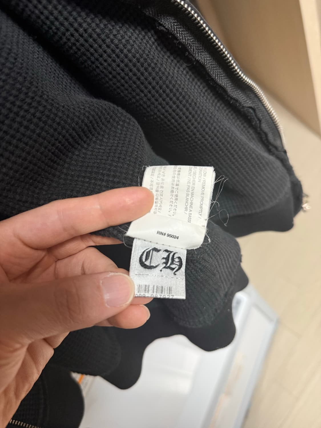 크롬하츠 후드집업 블랙(M) 상품이미지7