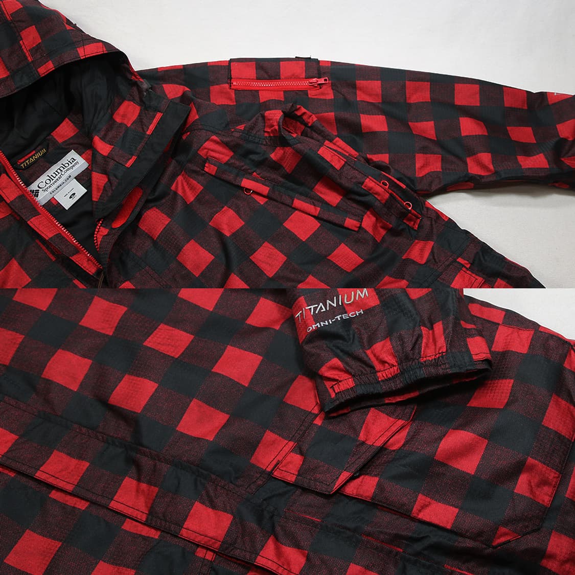 (착용컷) Columbia 체크 스키 자켓 (남성용 103) 상품이미지6