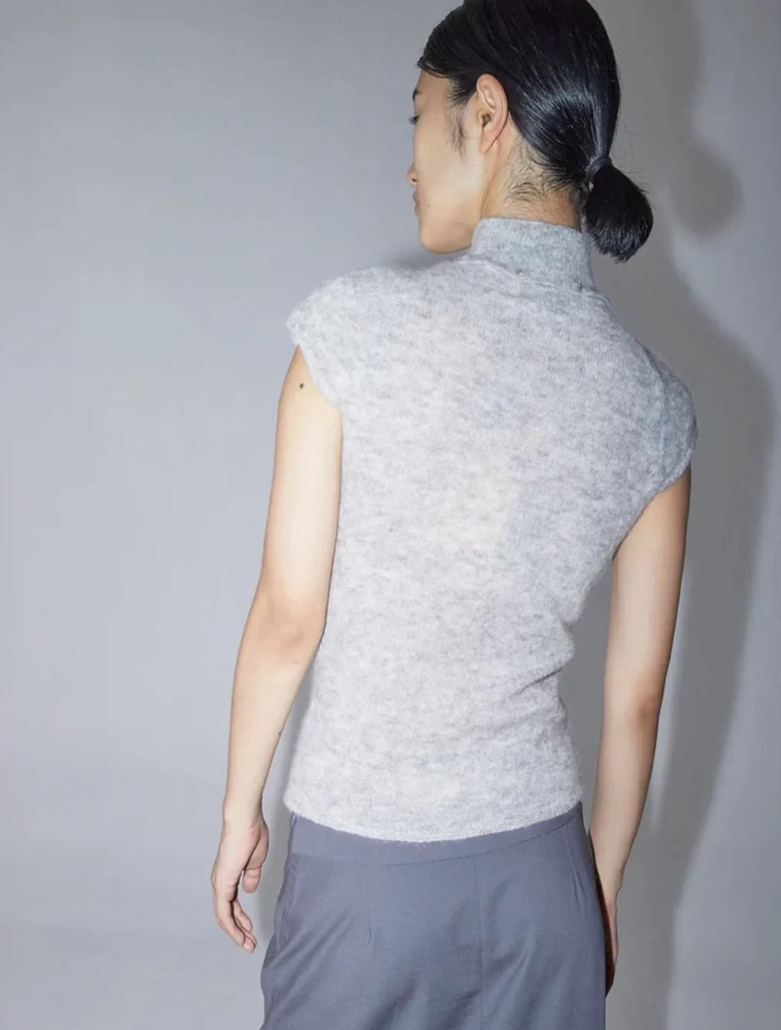 Palomawool husk knit / grey  상품이미지4