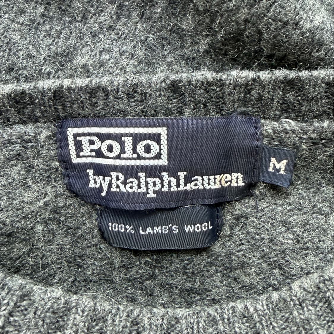 [M] 폴로 랄프로렌 램스울 100% 니트 상품이미지5