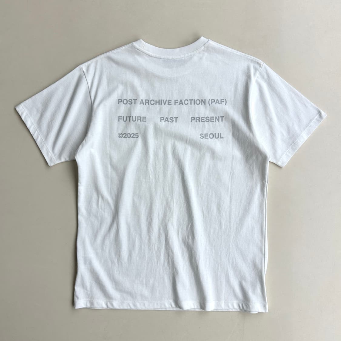 포스트아카이브팩션 파프 paf 수베니어 티셔츠 상품이미지1