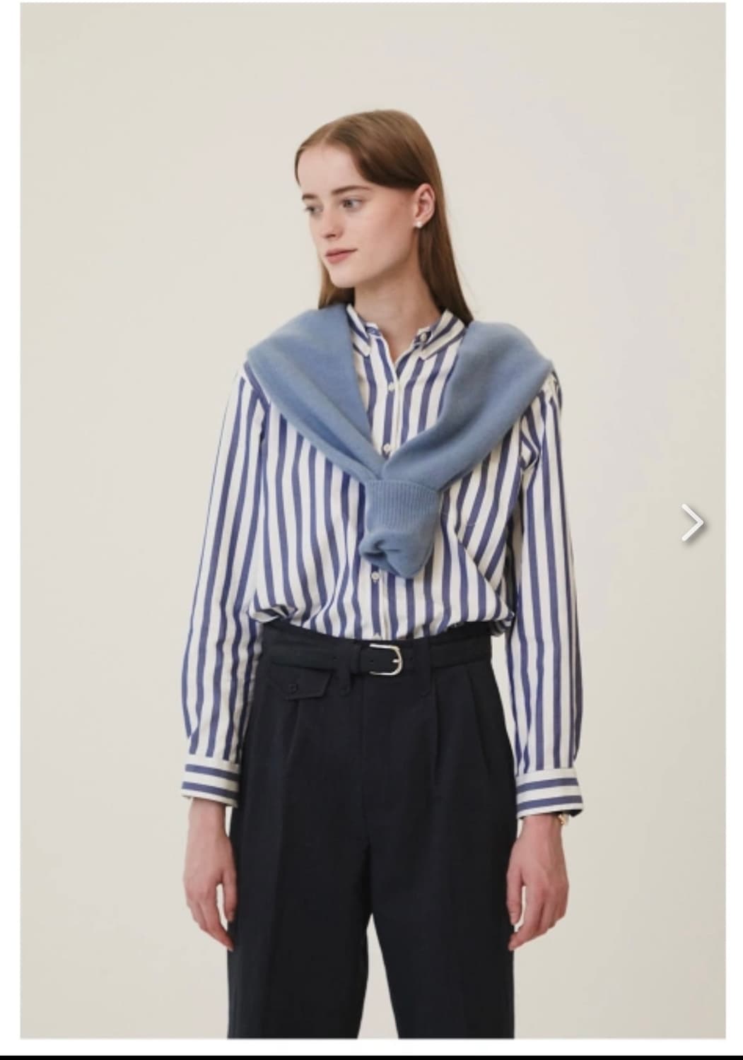 Grove 스트라이프 셔츠  상품이미지1