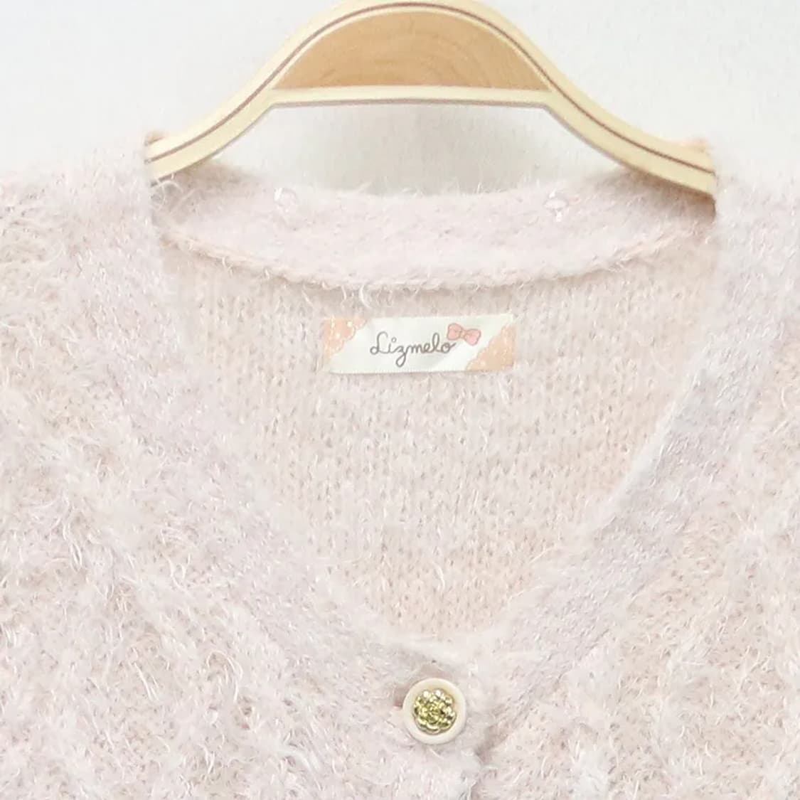 리즈멜로 핑크 꽈배기 니트 원피스 60877 상품이미지4