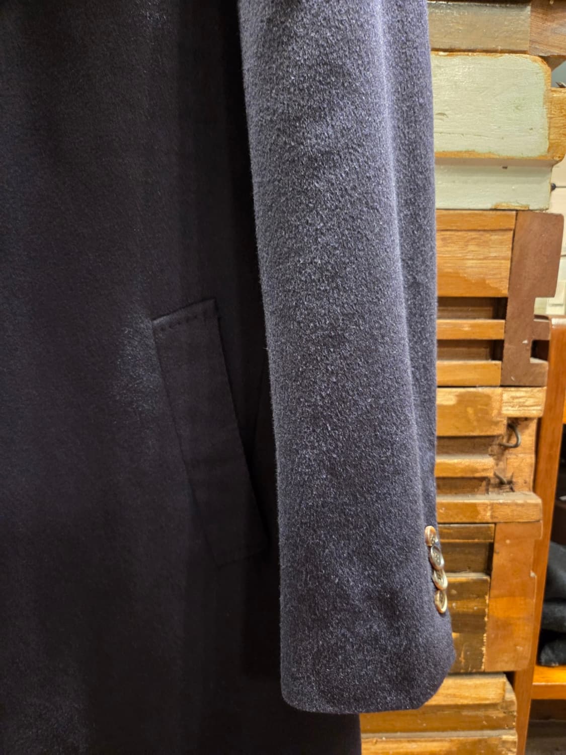 수트서플라이 캐시미어코트 상품이미지4